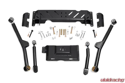 Rough Country Long Arm Upgrade Kit for Jeep Cherokee 1984-2001, 4-6 Inch Lift - 61600U