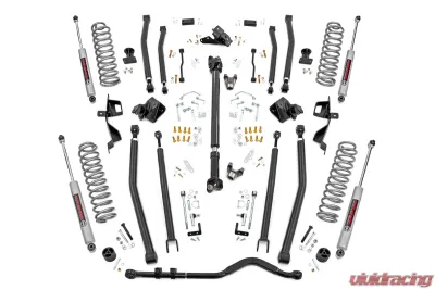 Rough Country 4" Lift Kit Long Arm w/Premium N3 Jeep Wrangler JL Unlimited 2018-2022 - 61930