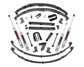 Rough Country 4 Inch Lift Kit Manual Steer