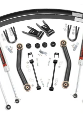Rough Country 4.5" Lift Kit M1 Rear AAL Jeep Cherokee XJ 2WD | 4WD 1984-2001                                     - 62340 - Image 6