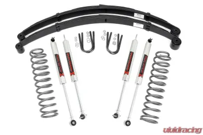 Rough Country 3" Lift Kit RR Springs M1 Jeep Cherokee XJ 2WD | 4WD 1984-2001 - 63040