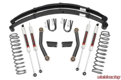 Rough Country 3" Lift Kit Series II RR Springs M1 Jeep Cherokee XJ 84-01 - 63041