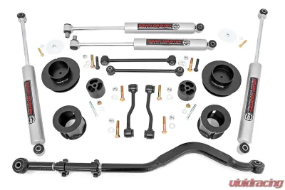Rough Country 3.5" Lift Kit Spacers w/Premium N3 Jeep Gladiator JT 2020-2022 - 63730