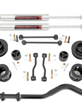 Rough Country 3.5" Lift Kit Spacers M1 Jeep Gladiator JT 4WD 2020-2023                                     - 63740 - Image 6