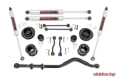 Rough Country 3.5" Lift Kit Spacers M1 Jeep Gladiator JT 4WD 2020-2023 - 63740