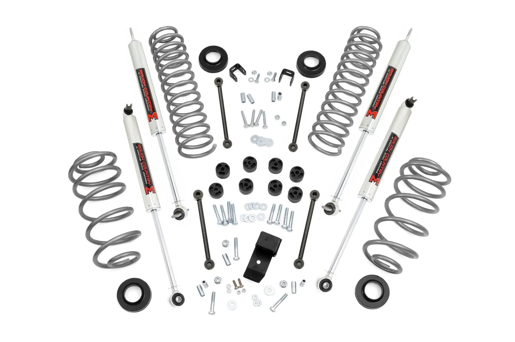 Rough Country 3.25" Lift Kit 6 Cyl M1 Jeep Wrangler TJ 4WD 1997-2002 - 64240