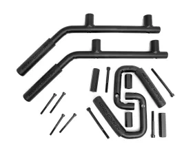 Rough Country Solid Steel Front and Rear Grab Handles Set of 4 Jeep Wrangler 2007-2018