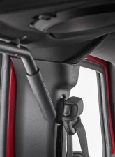 Rough Country Solid Steel Front and Rear Grab Handles Set of 4 Jeep Wrangler 2007-2018                                     - 6503 - Image 5