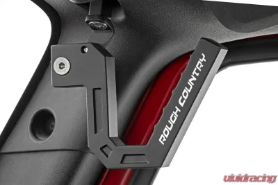 Rough Country Aluminum Grab Handles for Jeep Wrangler 2007-2018, Front and Rear Set - 6509