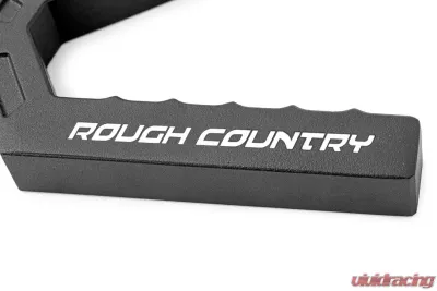 Rough Country Aluminum Grab Handles for Jeep Wrangler 2007-2018, Front and Rear Set - 6509