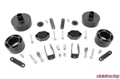 Rough Country 2.5" Suspension Lift Kit Jeep Wrangler 2007-2018 - 656