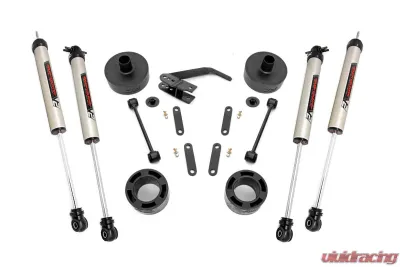Rough Country 2.5" Lift Kit w/V2 Monotube Jeep Wrangler JK Unlimited 2WD | 4WD Wrangler JK 2 Door 2007-2018 - 65770