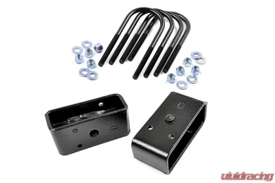 Rough Country 2" Block and U-Bolt Kit Ford F-250 Super Duty 2WD 4WD 2011-2016 - 6582