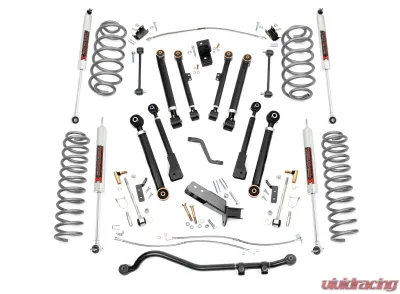 Rough Country 4" Lift Kit X-Series M1 Jeep Wrangler TJ 97-06 | Wrangler Unlimited 04-06 - 66140