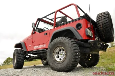 Rough Country 4" Lift Kit X-Series Jeep Wrangler TJ 1997-2006 - 66330