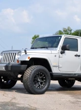 Rough Country 3.25" Lift Kit w/V2 Monotube Jeep Wrangler JK Unlimited 2WD 4WD 2007-2018                                     - 66970 - Image 5