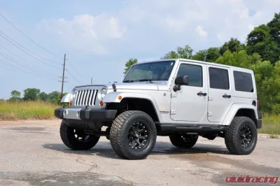 Rough Country 3.25" Lift Kit w/V2 Monotube Jeep Wrangler JK Unlimited 2WD 4WD 2007-2018 - 66970