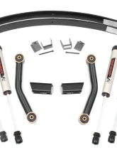 Rough Country 3 Inch Lift Kit SII RR AAL V2 Shocks                                     - 670X70 - Image 5