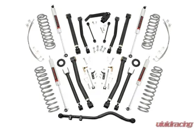 Rough Country 4" Lift Kit X-Series M1 Jeep Wrangler JK 4WD 2007-2018 - 67340