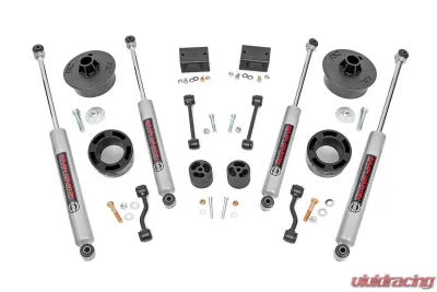 Rough Country 2.5" Lift Kit Spacers N3 Jeep Wrangler JL 18-23 | Wrangler Unlimited 18-23 - 67730