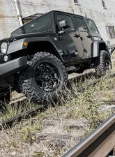Rough Country 2.5" Lift Kit Coils M1 Jeep Wrangler Unlimited 2WD | 4WD 2007-2018                                     - 67940 - Image 4