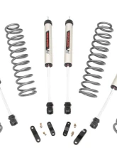 Rough Country 2.5" Lift Kit w/V2 Monotube Jeep Wrangler JK Unlimited 2WD 4WD 2007-2018                                     - 67970 - Image 6