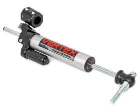 Rough Country Jeep Vertex Pass-Through Steering Stabilizer 07-18 Wrangler JK