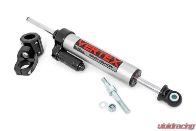 Rough Country Jeep Vertex Pass-Through Steering Stabilizer 07-18 Wrangler JK - 680900