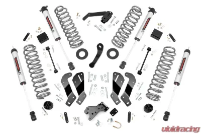 Rough Country 3.5" Lift Kit w/V2 Monotube Jeep Wrangler JK Unlimited 2WD 4WD 2007-2018 - 69470