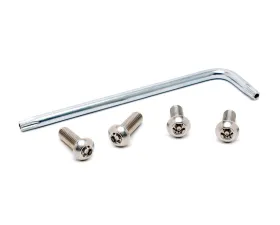 Rough Country LED Light Anti-Theft Bolt Kit - Stainless Steel, 8mm Size, Includes Standard & Extended Bolts