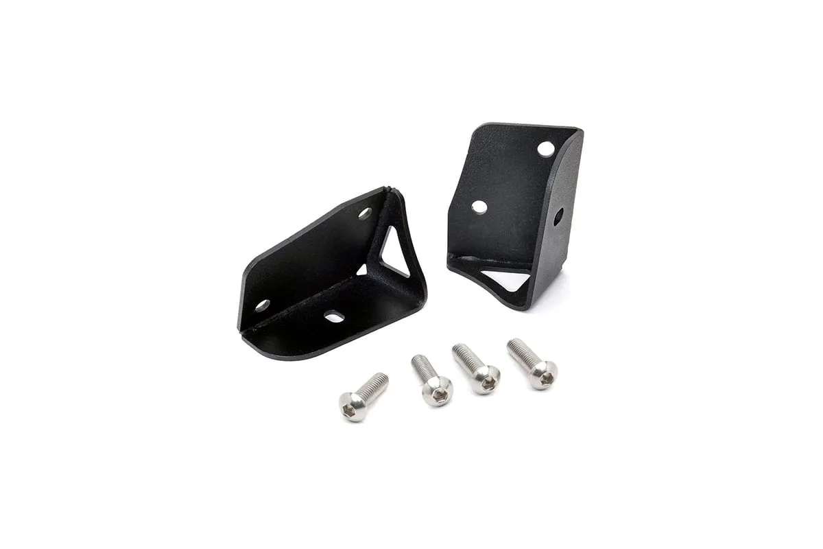 Rough Country Lower Windshield LED Light Mounts Jeep Wrangler TJ LJ 1997-2006 - 70043