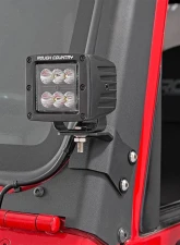 Rough Country Lower A-Pillar Light Mounts Jeep Wrangler TJ 1997-2006                                     - 70046 - Image 3