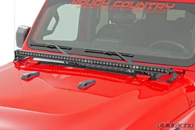 Rough Country LED Light Black Series Jeep Gladiator JT Wrangler JL 2 Door Wrangler JL Unlimited 2018-2022 - 70057