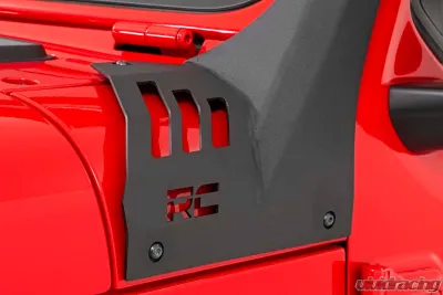 Rough Country 50" Straight LED Light Bar Upper Windshield Kit Black Series w/White DRL Dual Row Jeep Gladiator JT Wrangler JL 2 Door Wrangler JL Unlimited 2018-2022 - 70067
