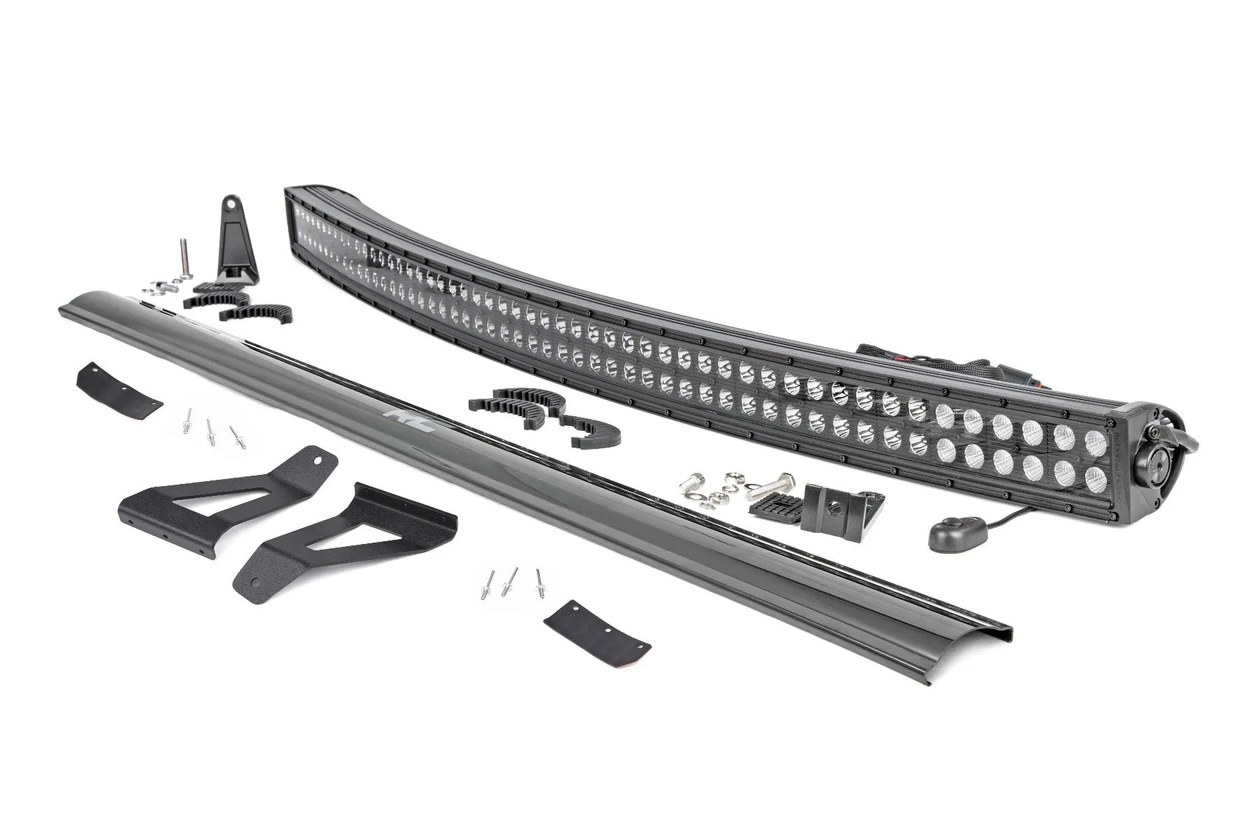 Rough Country LED Light Dual Row Black Series Jeep Cherokee XJ 2WD 4WD 1984-2001 - 70072
