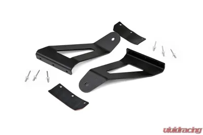 Rough Country LED Light Bar Mounts for Jeep Cherokee XJ 1984-2001, 50-Inch Curved Dual Row - 70072