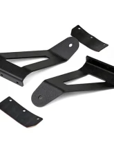 Rough Country LED Light Bar Mounts for Jeep Cherokee XJ 1984-2001, 50-Inch Curved Black Series                                     - 70075 - Image 3