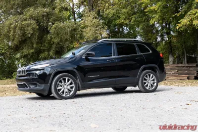 Rough Country LED Light Kit Ditch Mount 3.5" Amber DRL for Jeep Cherokee KL 2014-2021 - 70083