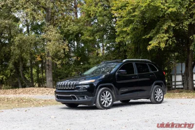 Rough Country LED Light Kit Ditch Mount 3.5" Amber DRL for Jeep Cherokee KL 2014-2021 - 70083