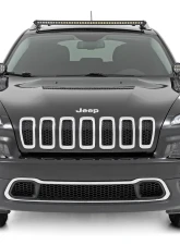 Rough Country 40" Black Single Row Roof Mounted LED Light Kit Jeep Cherokee KL 2014-2023                                     - 70086 - Image 2