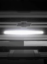 Rough Country Mesh Grille 30 Single Row LED Black Chevy Silverado 1500 2WD 4WD 2014-2015                                     - 70103 - Image 3
