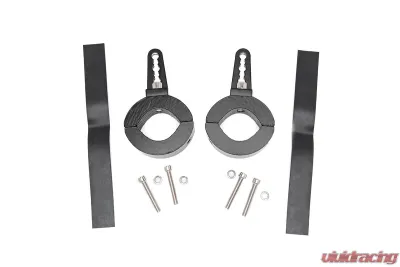 Rough Country Universal LED Light Adjustable 1.65-2" OD Tube Mounting Clamps Pair - 70171