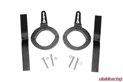 Rough Country Universal LED Light Adjustable Mounting Clamps 2.5"-3" OD Tube Pair - 70172