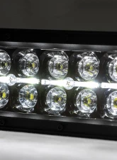 Rough Country Mesh Grille for 2015-2017 Ford F-150 with 30" Dual Row LED Black Amber DRL                                     - 70193BDA - Image 2