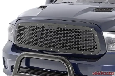 Rough Country Laser-Cut Mesh Replacement Grille Ram 1500 2013-2018 - 70197