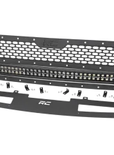 Rough Country Mesh Grille Black Series with White DRL for 2014-2017 Toyota Tundra 2WD 4WD                                     - 70225 - Image 6