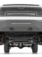 Rough Country Mesh Grille Black Series with White DRL for 2014-2017 Toyota Tundra 2WD 4WD                                     - 70225 - Image 3