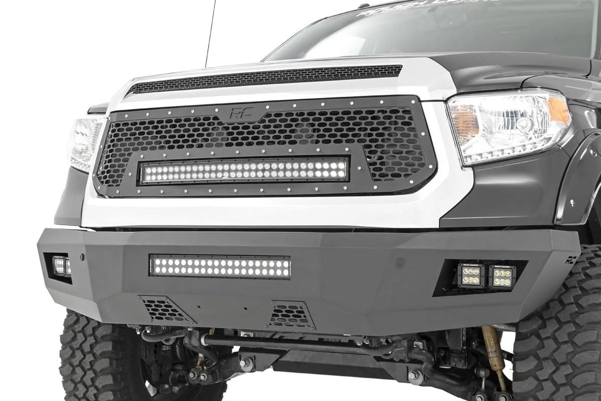 Rough Country Mesh Grille Black Series Toyota Tundra 2WD 4WD 2014-2017 - 70226