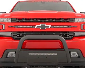Rough Country 10 Inch Black Series LED Light Bar Slim Line Pair