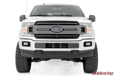 Rough Country 10 Inch Black Series LED Light Bar Slim Line Pair - 70410ABL